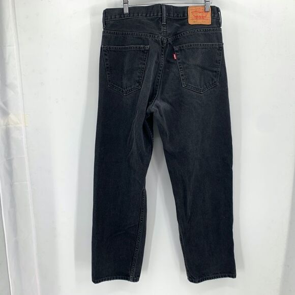 Levi's 550 Size 36 x 32 (tag) Black Relaxed Fit Jeans - Picture 7 of 7